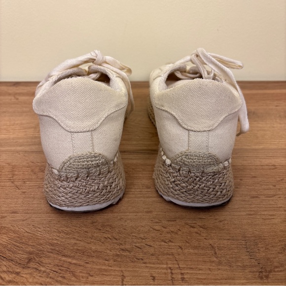 Jennifer‎ Lopez Beige Espadrille Sneakers - Picture 7 of 9